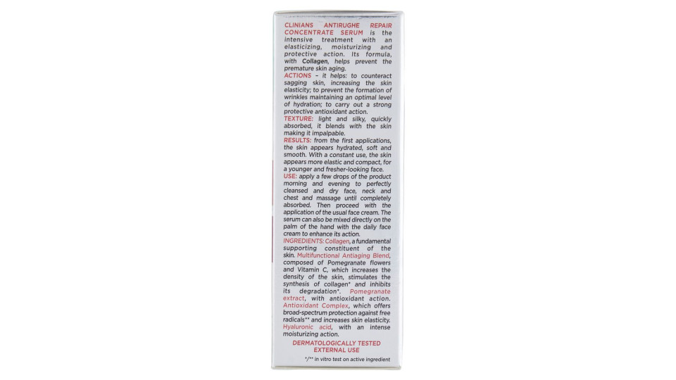 Clinians Antirughe Repair Maschera Anti Età Collagene ed Estratto di Melograno 15 mL