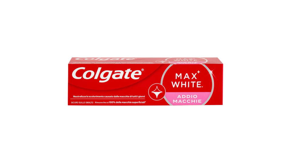Colgate dentifricio sbiancante Max White Addio Macchie 75ml