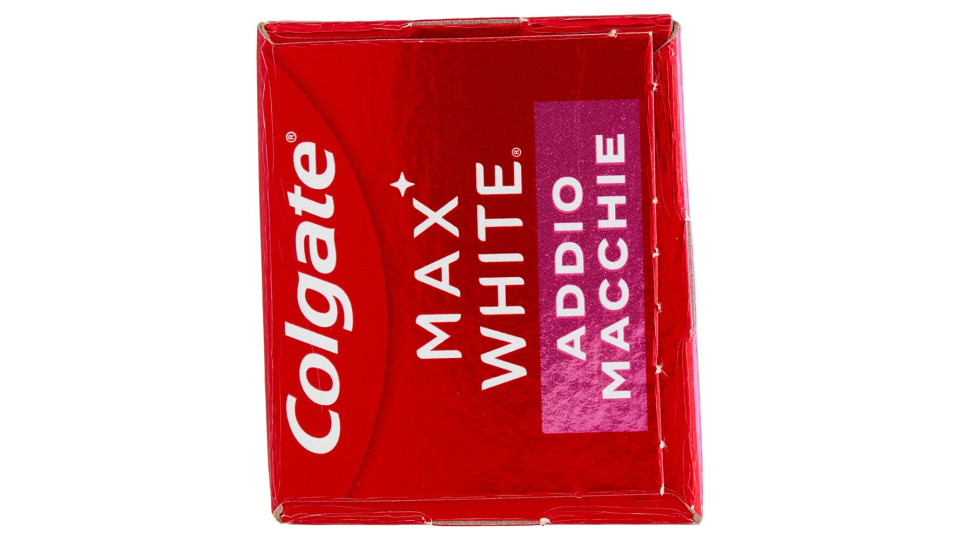 Colgate dentifricio sbiancante Max White Addio Macchie 75ml