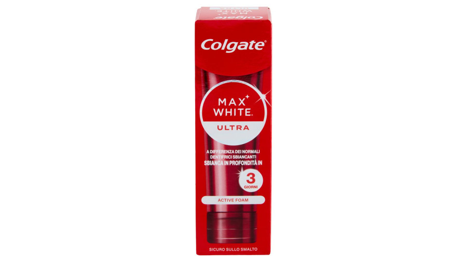 Colgate dentifricio sbiancante Max White Ultra Multiprotect 50 ml