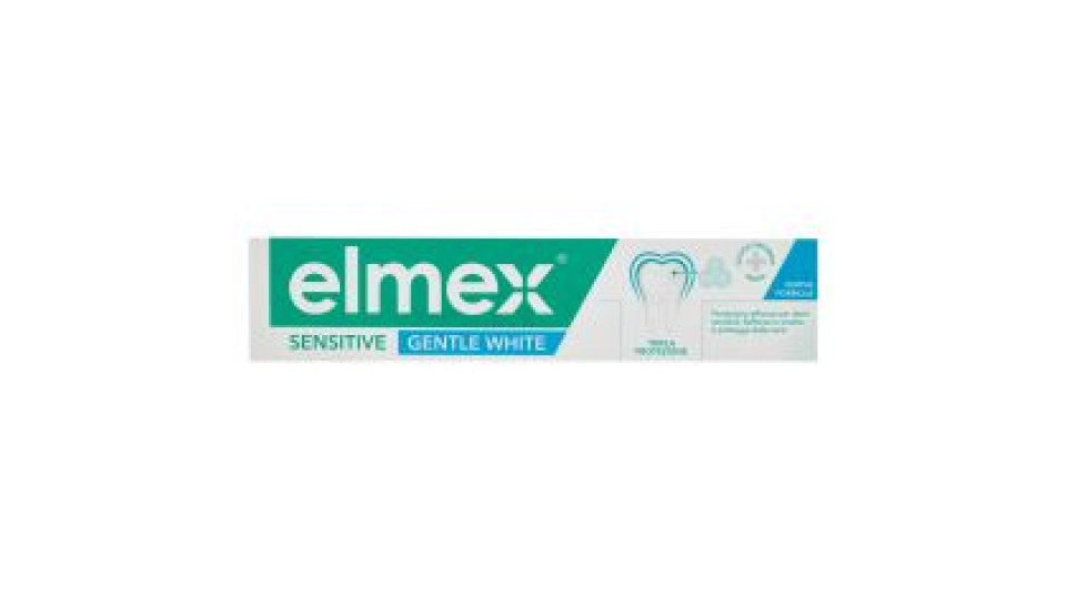 elmex dentifricio Sensitive Gentle White Sbiancante denti sensibili 75 ml