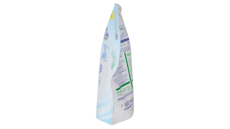 Fresh & Clean Sapone Liquido Delicato Ipoallergenico* con Acqua Micellare Ecoricarica 1000 ml