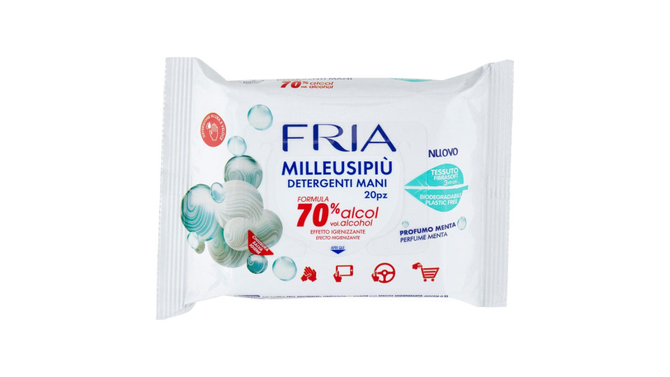 Fria Milleusipiù Detergenti Effetto Igienizzante 48 pz