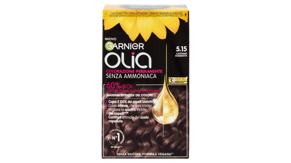 Garnier Olia Tinta Capelli, Senza Ammoniaca, Frozen brown 515