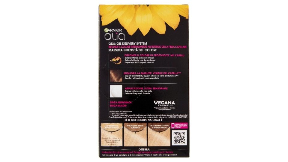 Garnier Olia Tinta Capelli, Senza Ammoniaca, Goldlight Blond 93