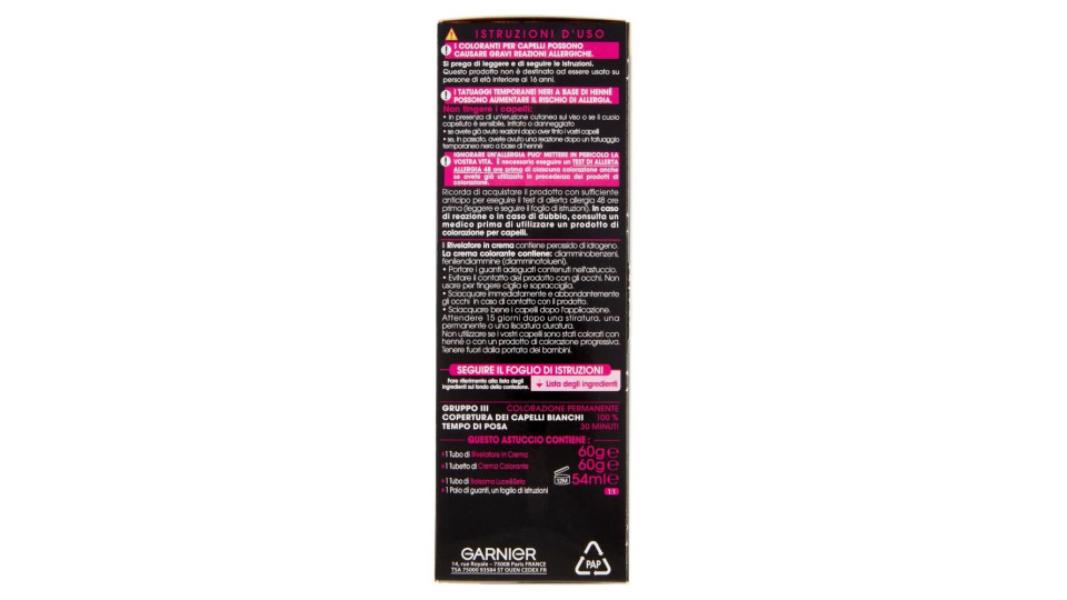 Garnier Olia Tinta Capelli, Senza Ammoniaca, Goldlight brown 63