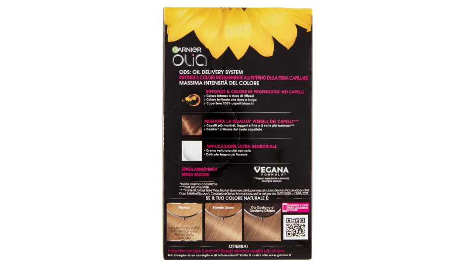 Garnier Olia Tinta Capelli, Senza Ammoniaca, Light blonde 90