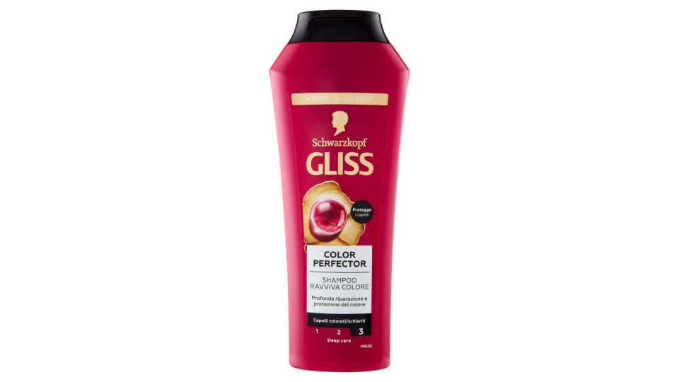 Gliss Color Perfector Shampoo Ravviva Colore 250 ml