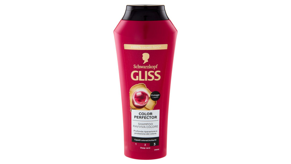 Gliss Color Perfector Shampoo Ravviva Colore 250 ml