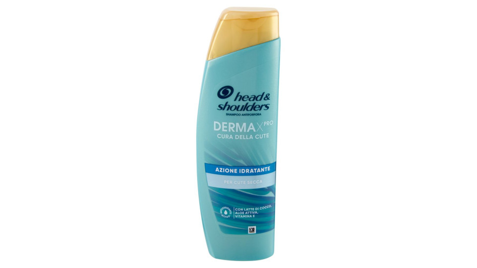 Head & Shoulders Shampoo Antiforfora Azione Idratante Derma X Pro 250 ml