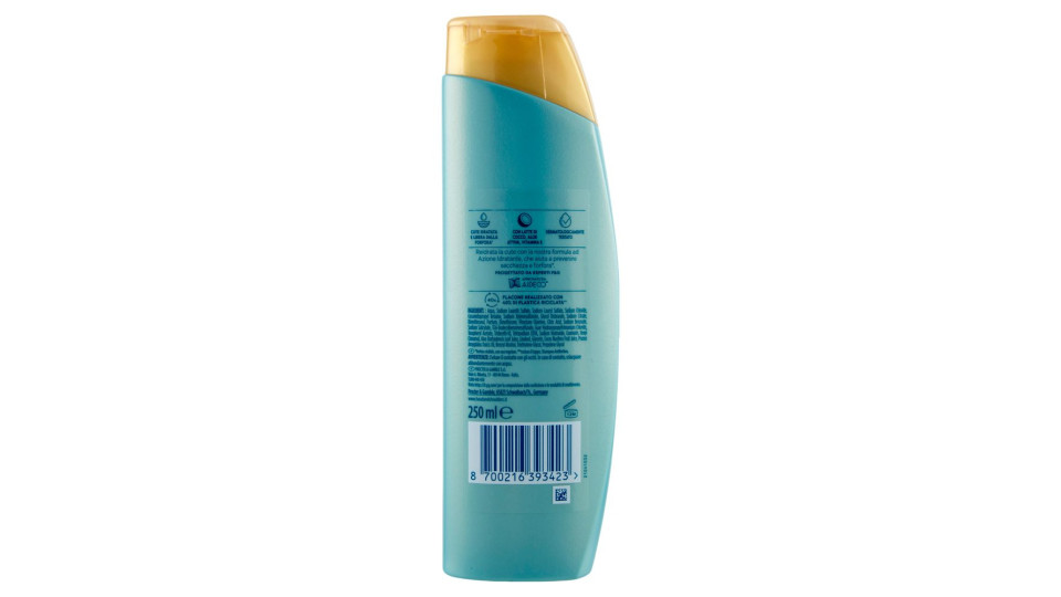 Head & Shoulders Shampoo Antiforfora Azione Idratante Derma X Pro 250 ml