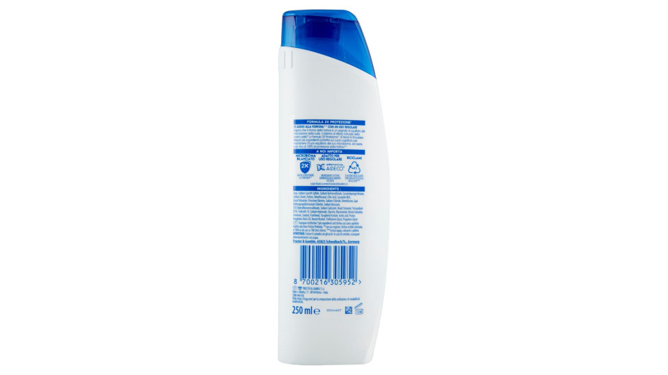 Head & Shoulders Shampoo Antiforfora Cute Secca 250 ml