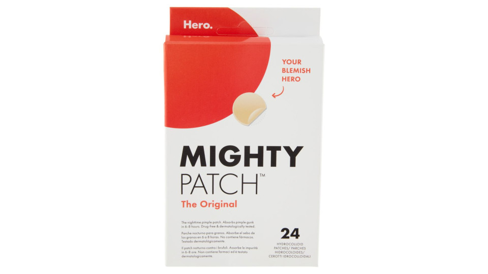 Hero. Mighty Patch the Original Cerotti Idrocolloidali 24 pz