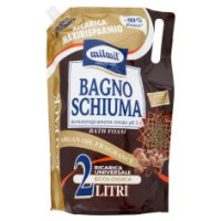 milmil Bagno Schiuma Argan Oil Fragrance Ricarica Universale Ecologica 2 Litri