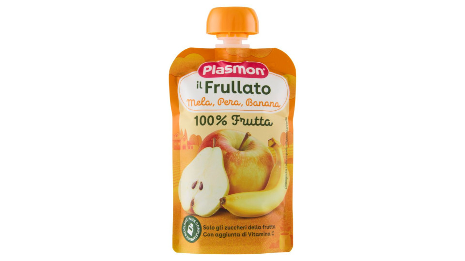 Plasmon il Frullato Mela, Pera, Banana 100 g