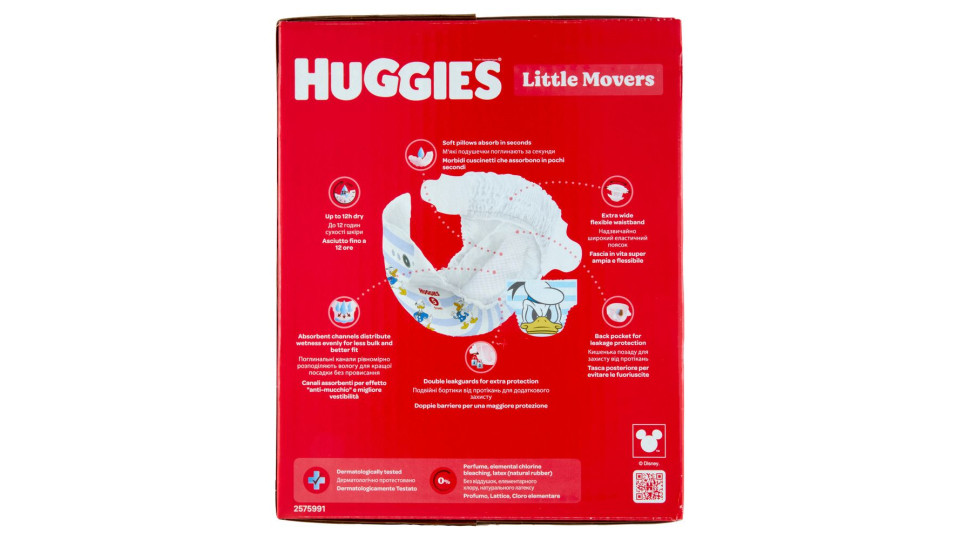 Huggies Little Movers Pannolini 5 11-25 Kg 42 pz