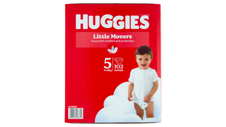 Huggies Little Movers Pannolini 5 11-25 Kg 42 pz