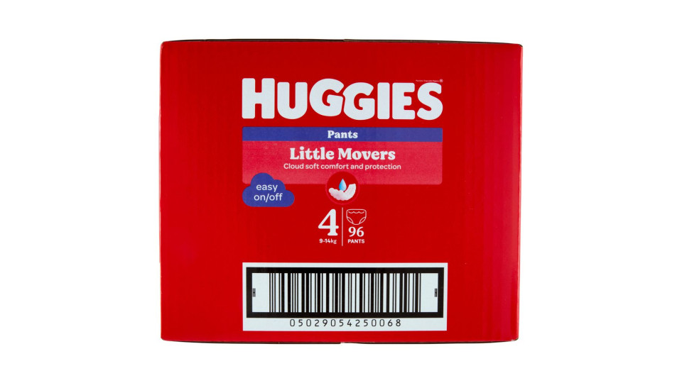 Huggies Little Movers Pants 4 9-14 Kg 36 pz