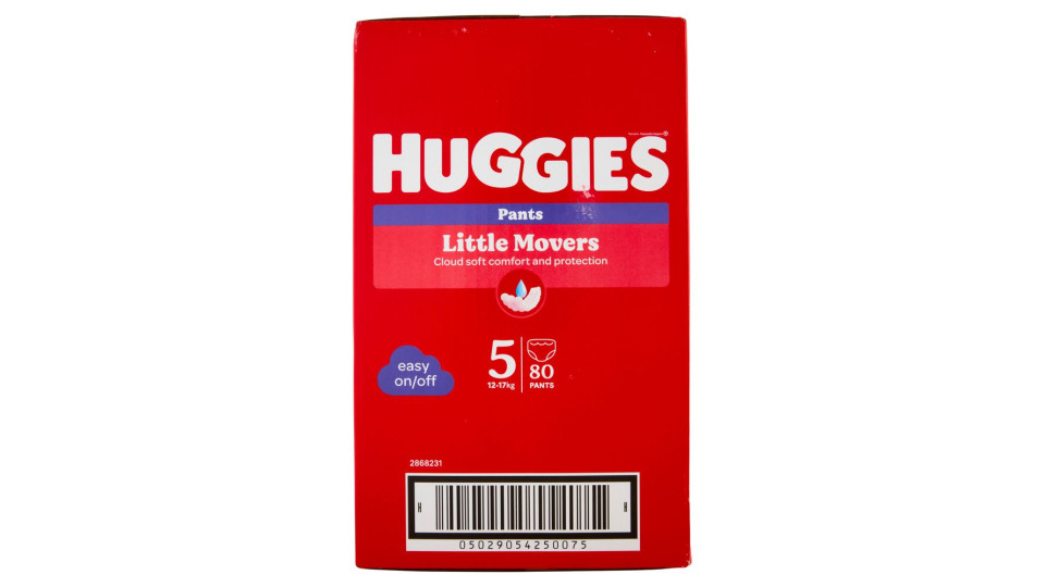 Huggies Little Movers Pants 5 12-17 Kg 34 pz