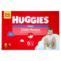 Huggies Little Movers Pants 6 15-25 Kg 30 pz