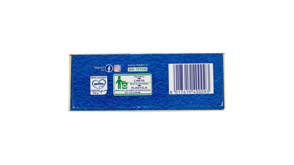 MELLIN Pastina 100% Naturale Tempestina con farina Grano Tenero 320 g