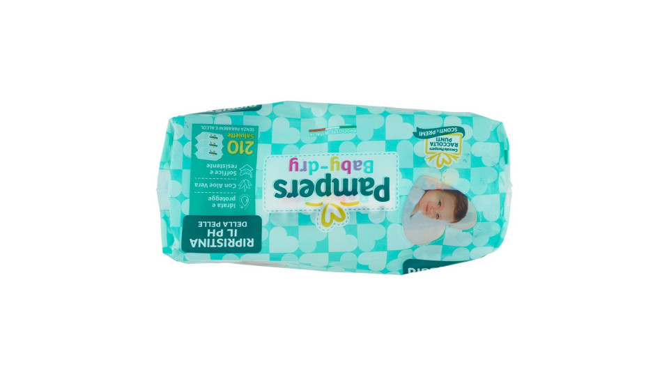 Pampers Baby-dry Salviette 420 pz