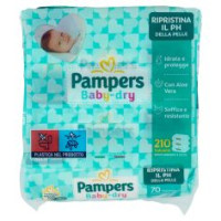 Pampers Baby-dry Salviette 420 pz