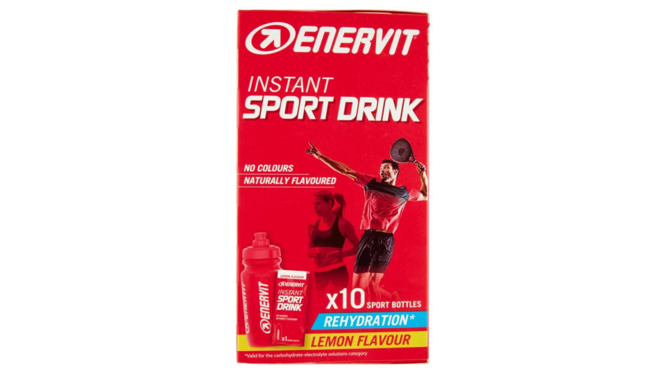 Enervit Instant Sport Drink Lemon Flavour 10 x 16 g