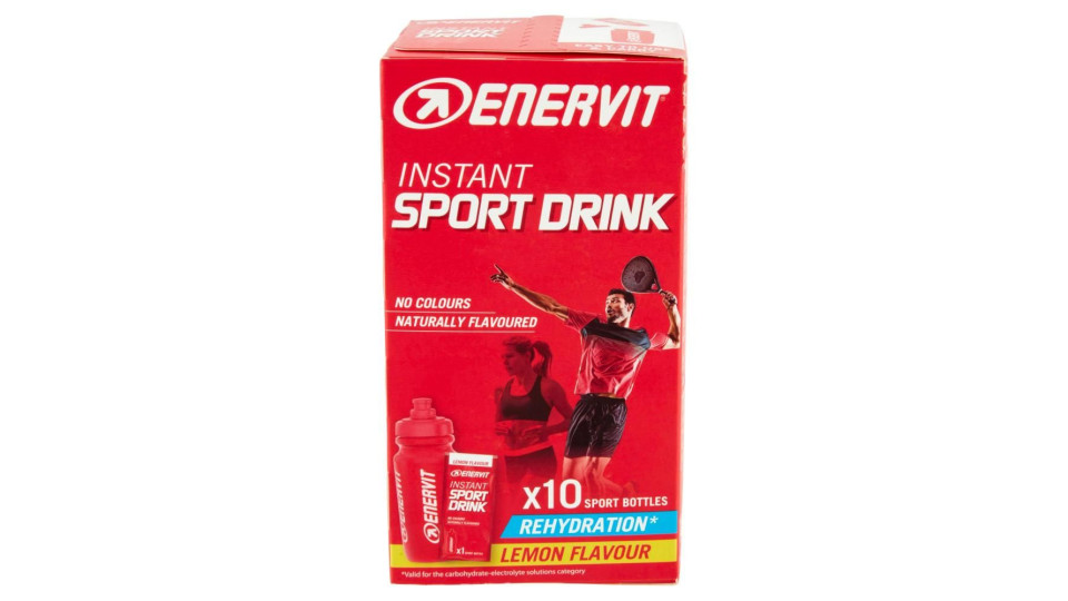 Enervit Instant Sport Drink Lemon Flavour 10 x 16 g