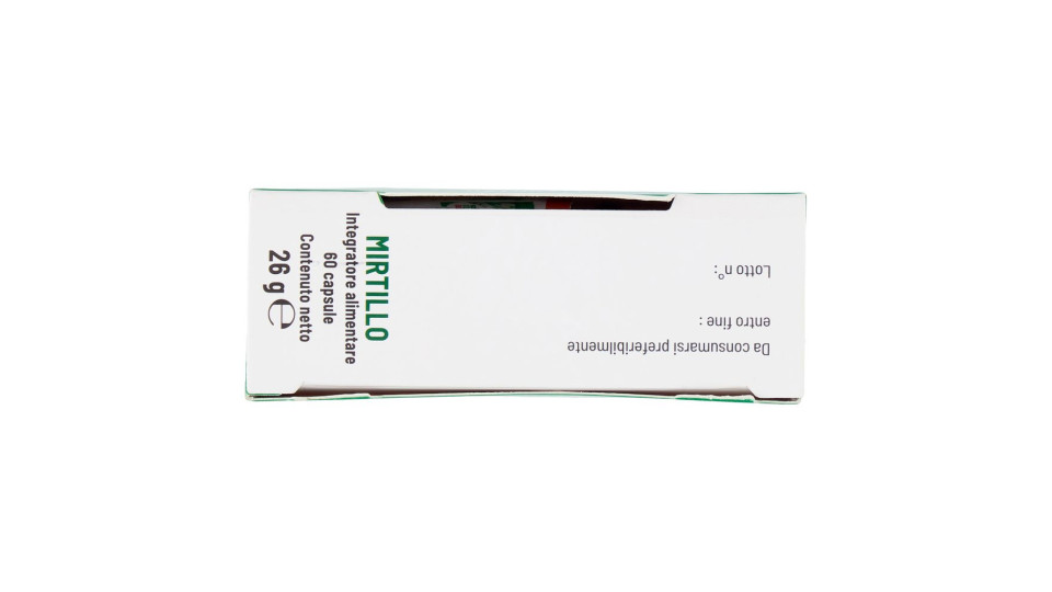 Equilibra Mirtillo Vista e Microcircolo 60 Capsule Vegetali 26 g