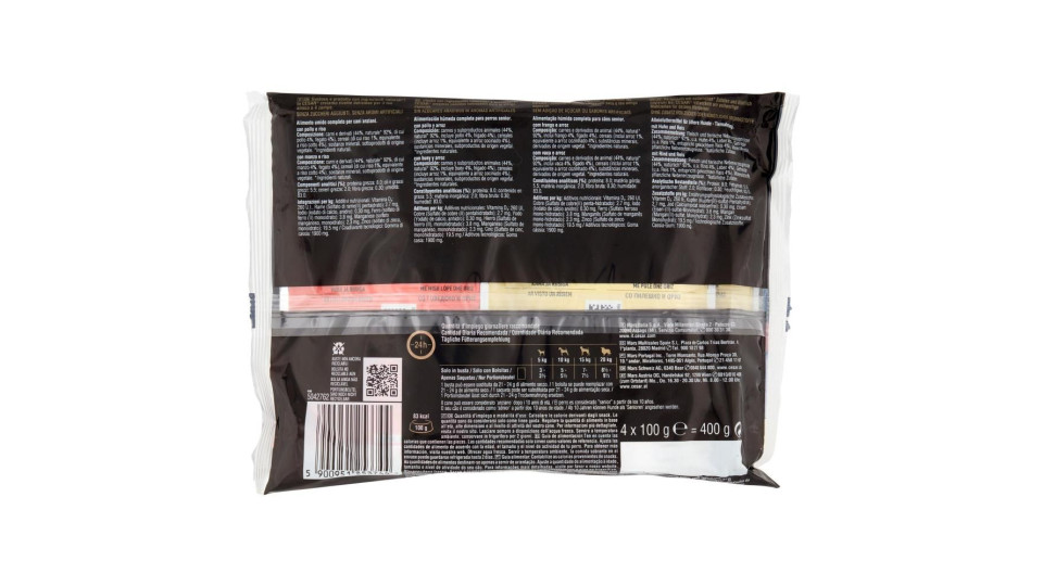 Cesar senior 10+ in Gelatina 4 x 100 g