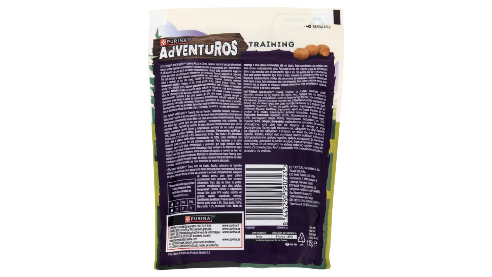 PURINA ADVENTUROS Training Cervo 115 g