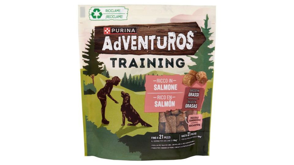 PURINA ADVENTUROS Training Salmone 115 g
