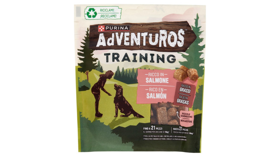 PURINA ADVENTUROS Training Salmone 115 g