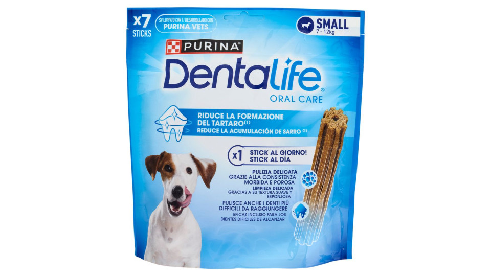 PURINA DENTALIFE Small Busta 7 Sticks 115 g