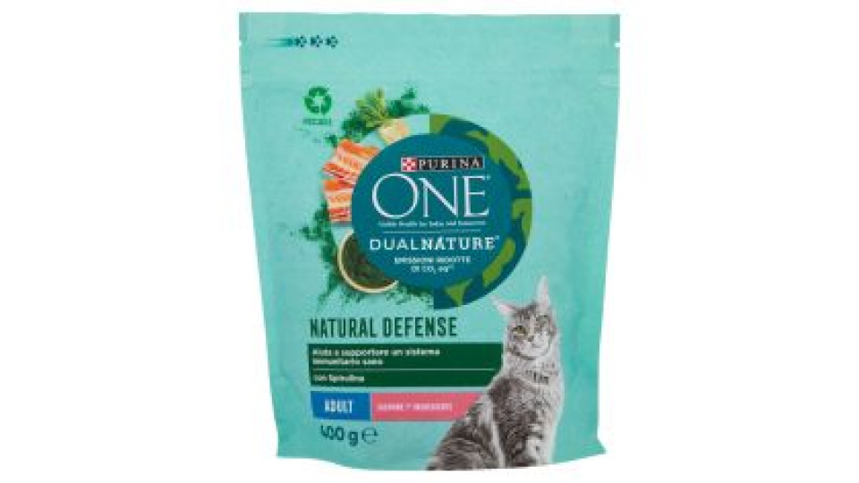 PURINA ONE DualNature Adult Salmone 400g