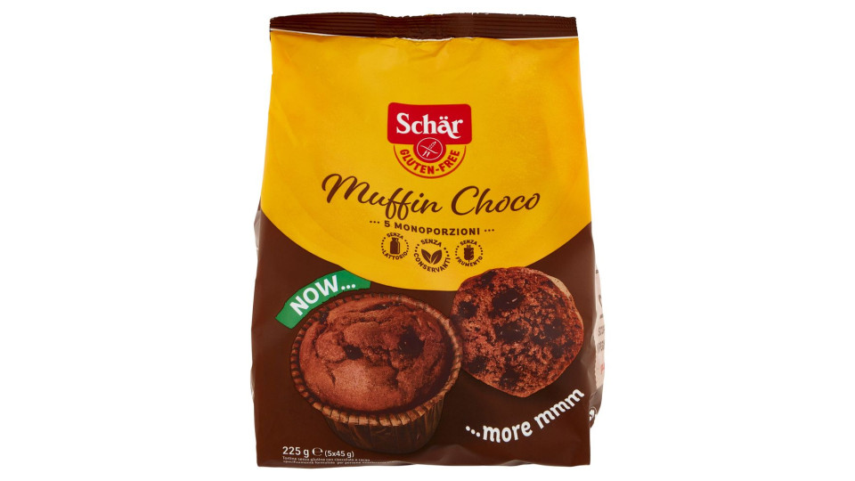 Schär Muffin Choco 5 Monoporzioni 5 x 45 g