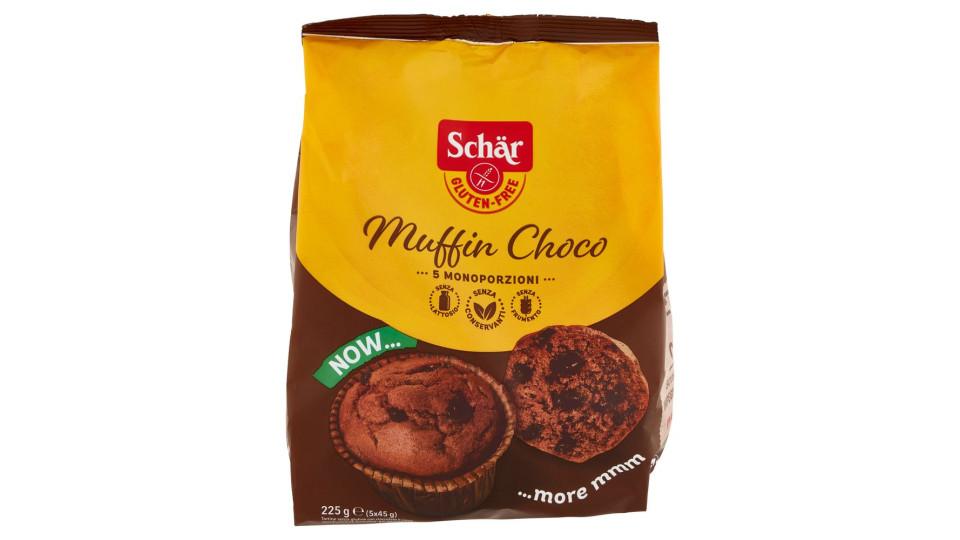 Schär Muffin Choco 5 Monoporzioni 5 x 45 g