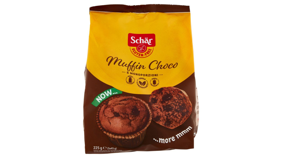 Schär Muffin Choco 5 Monoporzioni 5 x 45 g