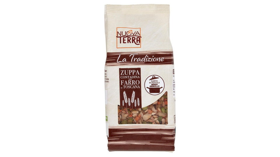 Nuova Terra La Tradizione Zuppa Contadina con Farro di Toscana 250 g