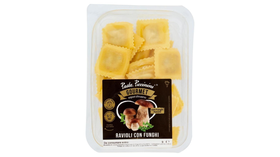 Pasta Piccinini Gourmet Ravioli con Funghi 250 g