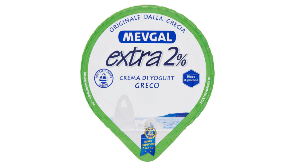 Megval extra Crema di Yogurt Greco 150 g