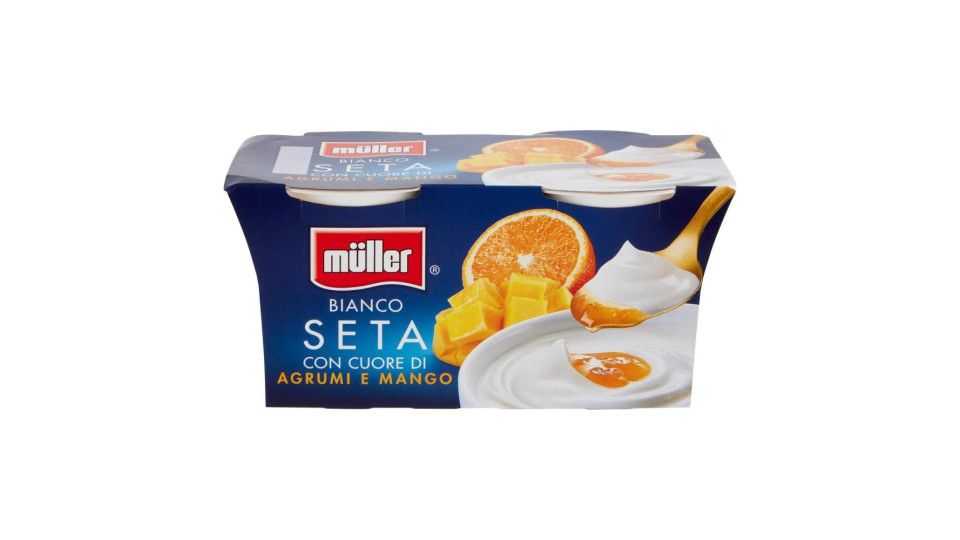 müller Bianco Seta con Cuore di Agrumi e Mango 2 x 125 g