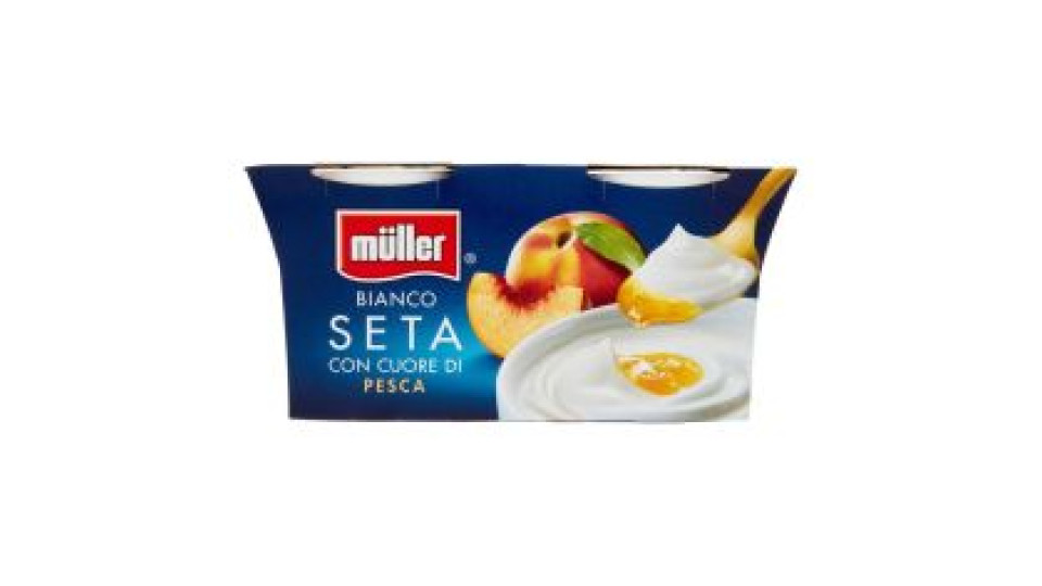 müller Bianco Seta con Cuore di Pesca 2 x 125 g