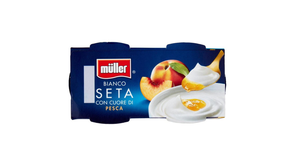müller Bianco Seta con Cuore di Pesca 2 x 125 g