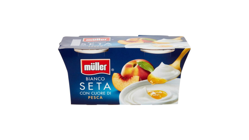 müller Bianco Seta con Cuore di Pesca 2 x 125 g