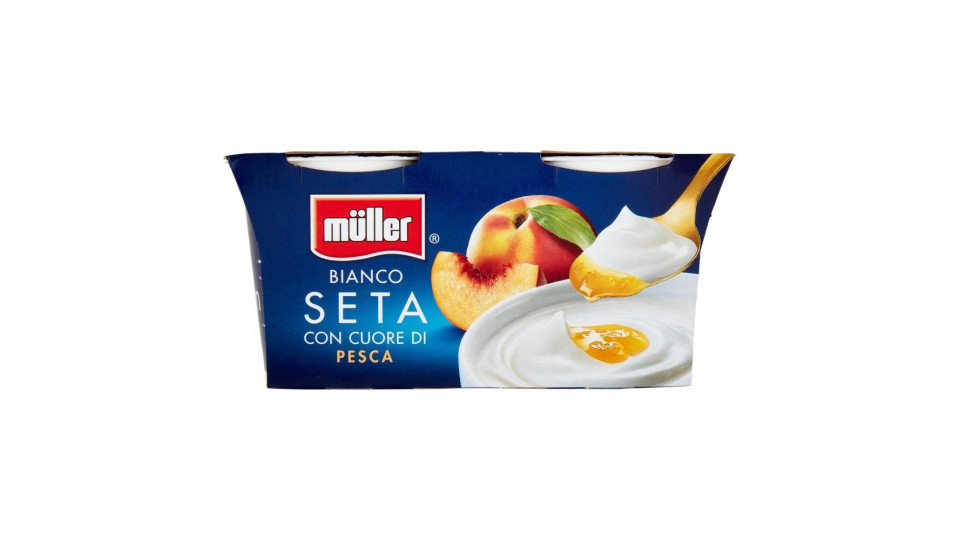 müller Bianco Seta con Cuore di Pesca 2 x 125 g