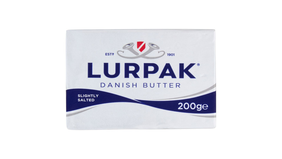 Lurpak Danish Butter Slightly Salted 200 g