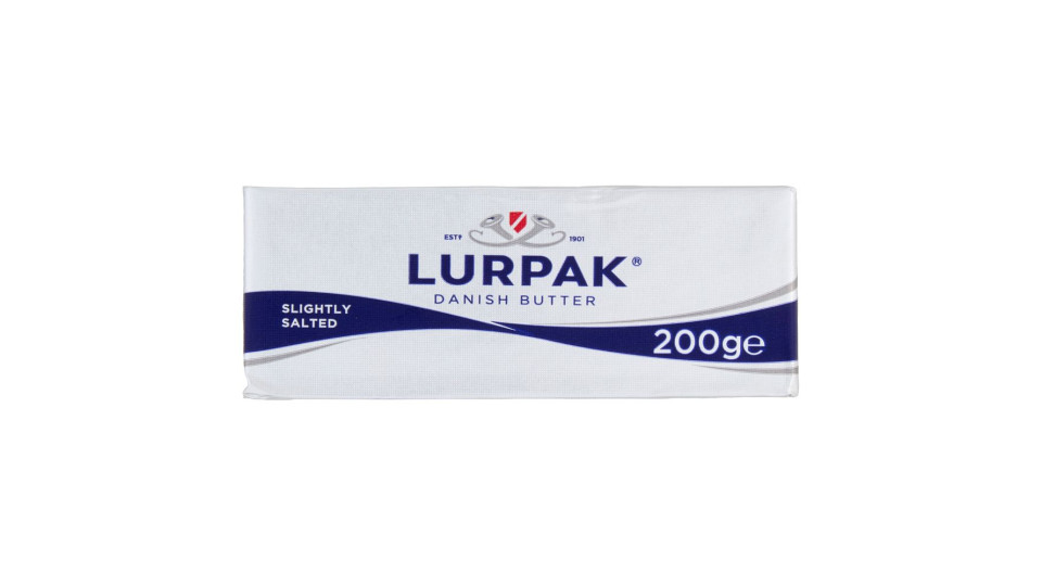 Lurpak Danish Butter Slightly Salted 200 g