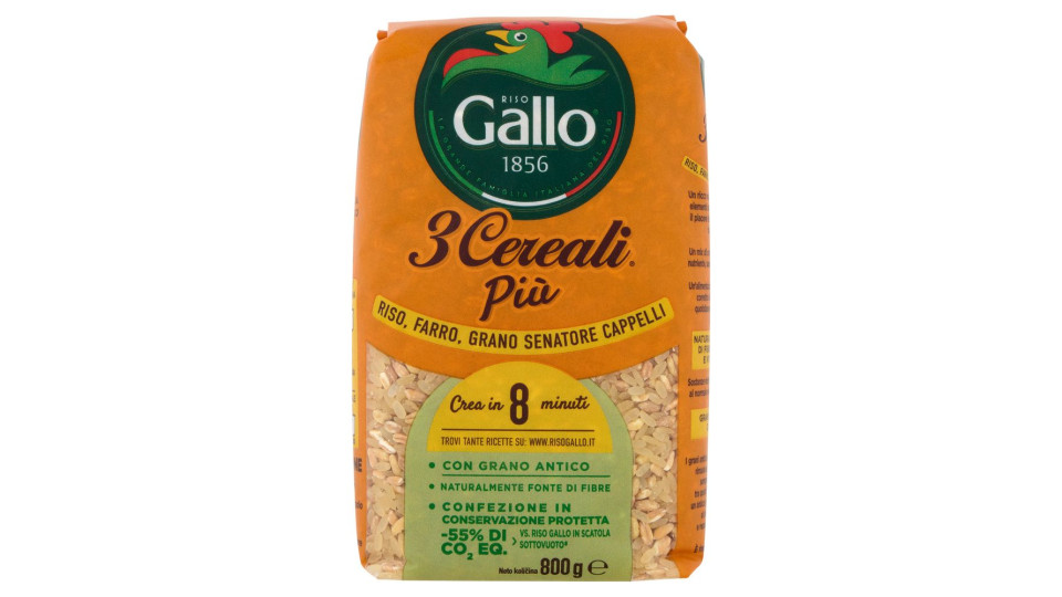 Riso Gallo 3 Cereali Più 800 g